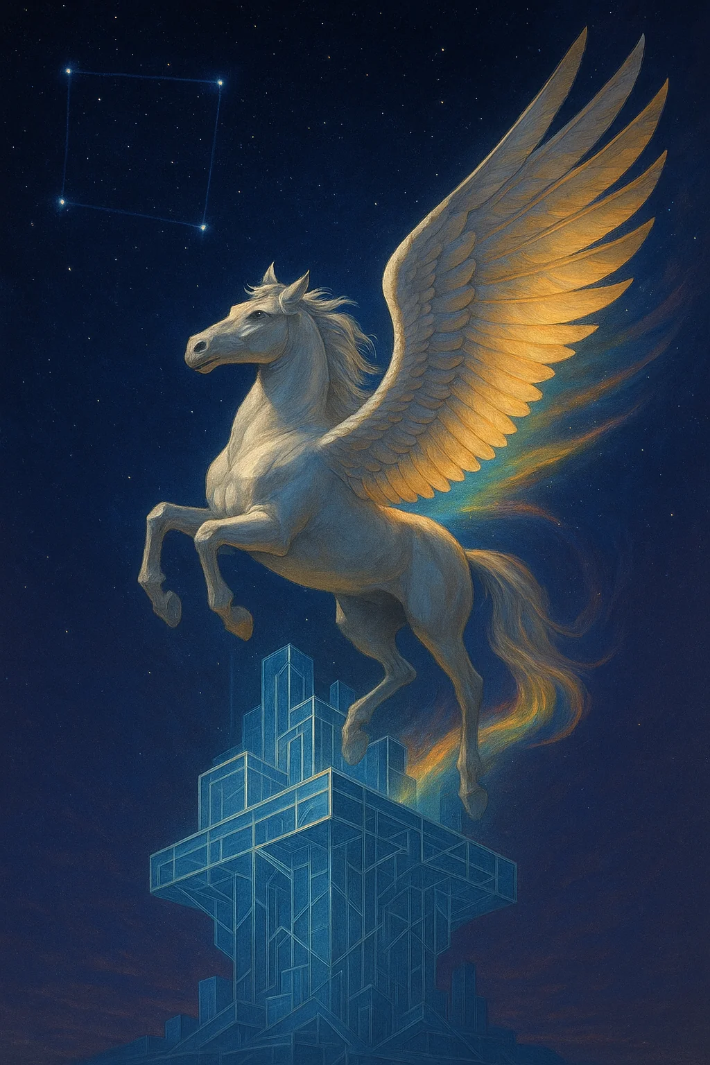 The winged horse rising - from foundation to aspiration