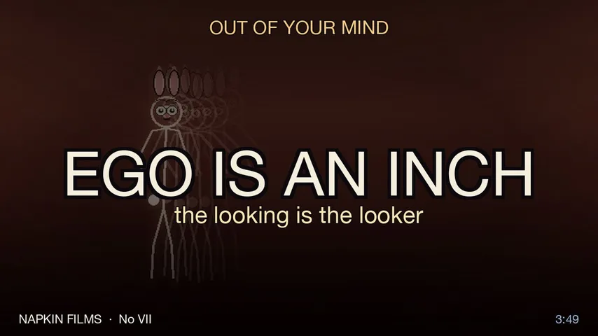 EGO IS AN INCH: a beat-locked Alan Watts rap on the self you can never grab